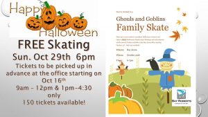 Ghouls and Goblins Family Skate